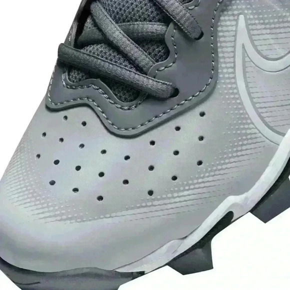 Nike Alpha Huarache Varsity 4 Low Metal Baseball Cleats GRAY | GRAY SZ 15 NWOT - Picture 8 of 10